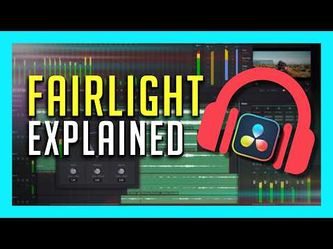 Full FAIRLIGHT Page Interface Tour for DaVinci Resolve Beginners [Featuring Sam]