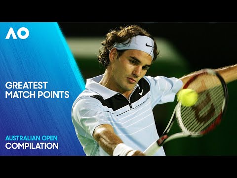 Greatest Match Points Ever | Australian Open