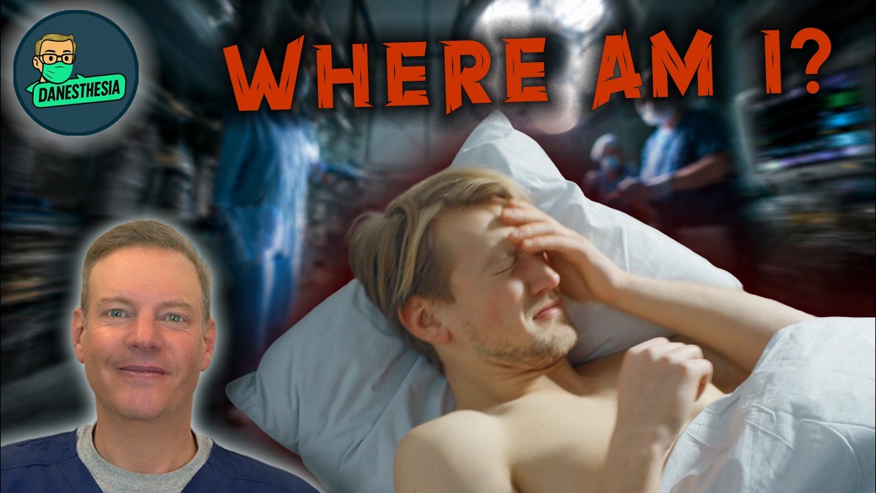 The Disorienting Truth About Waking Up from Anesthesia