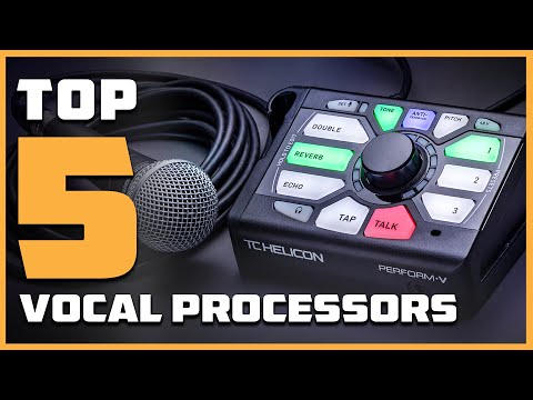 Top 5 Best Vocal Processors in 2026 | In-Depth Reviews & Buying Guide