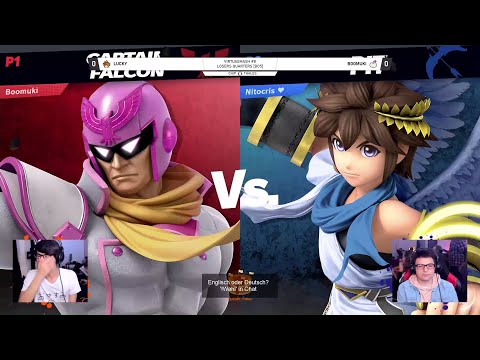 Boomuki (Captain Falcon) vs. Lucky (Pit) - Winners Finals | VirtuaSmash #8