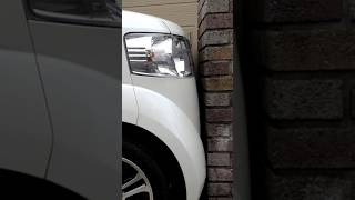 狭小駐車場にNボックスを停める