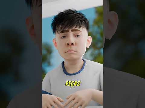 A cadeira de rodas de LEGO que Dylan fez para um cachorrinho