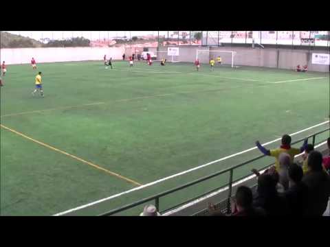 Gol de Jefté, jugador de la UD Las Palmas Atlético 6 3 2016