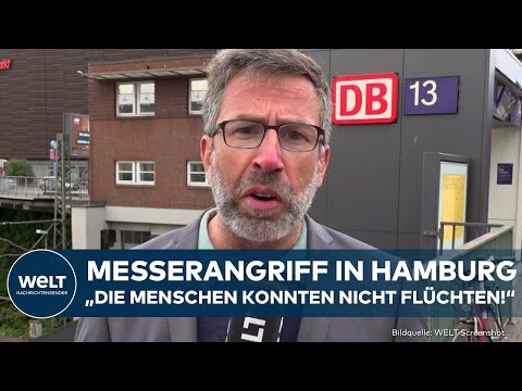 HAMBURG: Heftiger Messerangriff! Viele Verletzte in Lebensgefahr! Frau festgenommen!