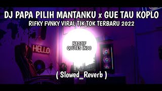 Download lagu DJ PAPA PILIH MANTANKU X GUE TAU KOPLO RIFKY FVNKY VIRAL TIK TOK TERBARU 2022 ( Slowed_Reverb ) mp3