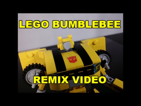 Lego Transformers Bumblebee Remix By BX Brix