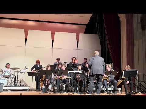 NCBA All Northern HS Honor Jazz Band 2024 - The Blues Machine by Sammy Nestico
