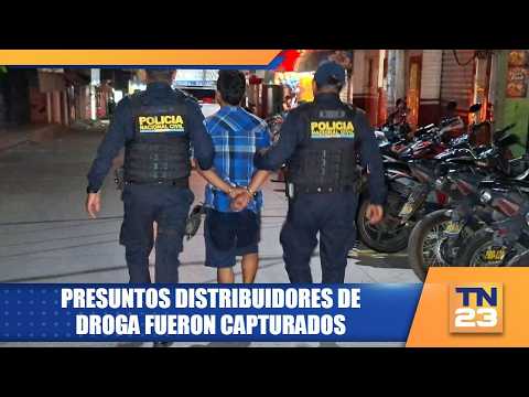 Presuntos distribuidores de droga fueron capturados