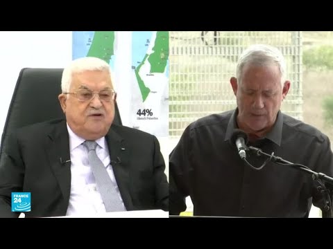 انتقادات فلسطينية وإسرائيلية للقاء الذي جمع الرئيس عباس بوزير الدفاع غانتس