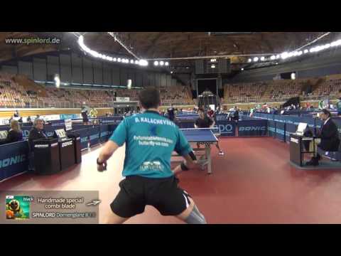 Denis Kalachevskiy - Laurent Cova at LuxOpen 2016 (Denis plays with Dornenglanz II)