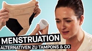 Tabuthema Menstruation: Alternativen zu Tampons, extreme Schmerzen - und Männer || PULS Reportage