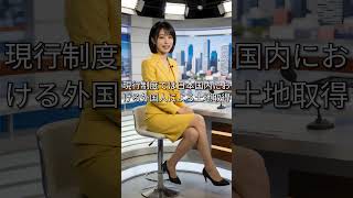 【政治】参政党の神谷代表が外国人による日本国内の不動産取得について #政治#経済
