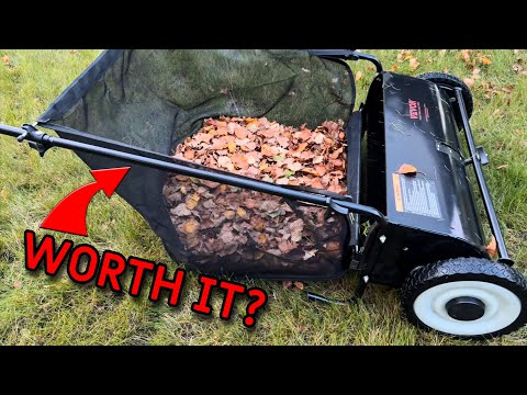 VEVOR 26 Inch Push Lawn Sweeper - Review