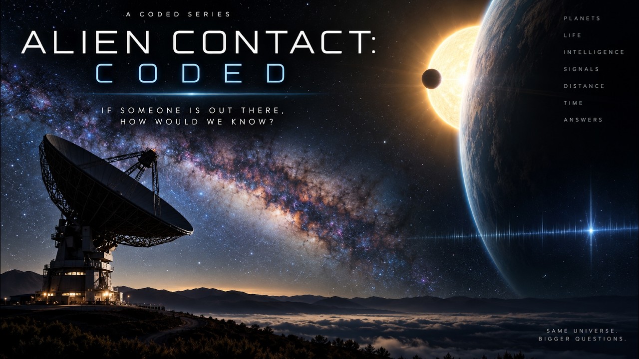08. ALIEN CONTACT: CODED — If Someone Is Out There, How Would We Know?