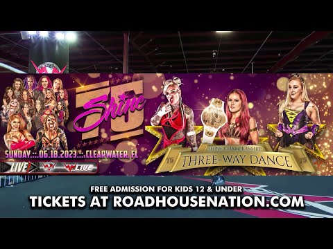 SHINE Wrestling Returns to Clearwater, FL on June 18th! #SHINE75