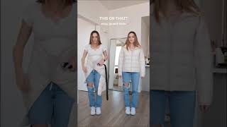 ✨EASY HACK✨ to crop your jacket if it’s TOO BIG! 🧥😭