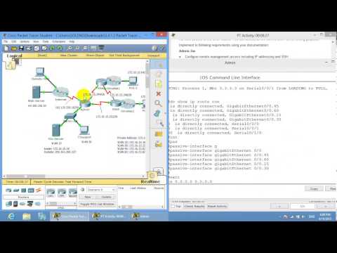CCNA4 5.4.1.2 Packet Tracer   Skills Integration Challenge