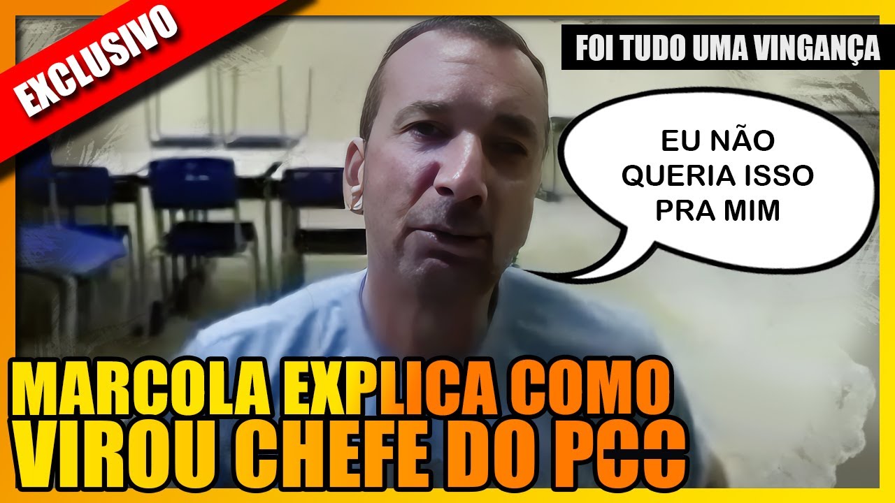 MARCOLA CONFESSANDO SER O CHEFÃO DO C0M4ND0 DA CAPITAL