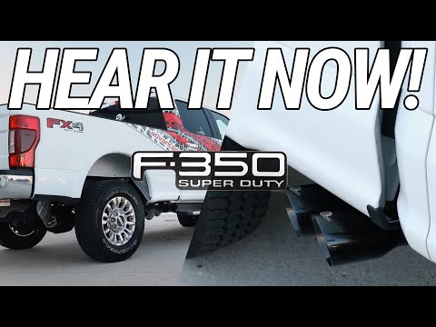 aFe POWER Rebel Series Cat-Back Exhaust Sound Clip for Ford SuperDuty w/ V8-6.2L/7.3L Gas Engines