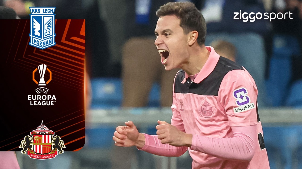 PFF! HET IS BINNEN EEN MINUUT AL RAAK!!🔥🔥 | Lech Poznań vs Sunderland | Europa League 2026/27