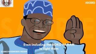 Buhari & Jonathan Clash @ Presidential Debate!!!