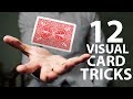 12 VISUAL Card Tricks Anyone Can Do | Revealed