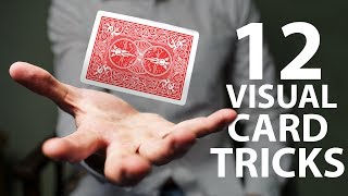 12 VISUAL Card Tricks Anyone Can Do  Revealed