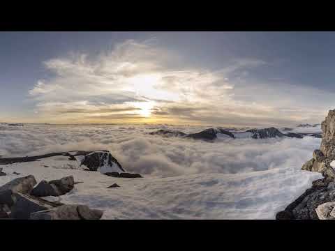 Norway VR Timelapse - Mt Skåla Clouds