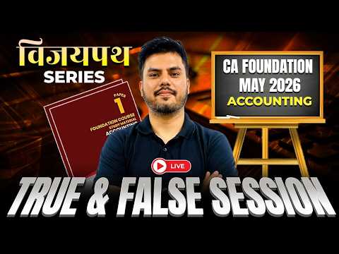 Accounting Paper Review CA Foundation May 2026