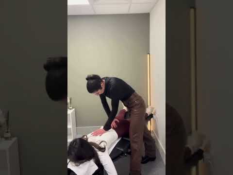 Video thumbnail: Chiropractic ASMR #chiropractic #asmr #recovery