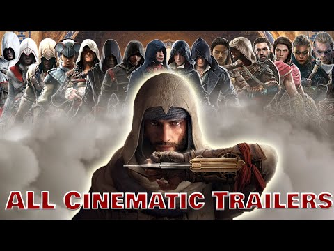 Assassin's Creed - All Cinematic Trailers (2007-2024)