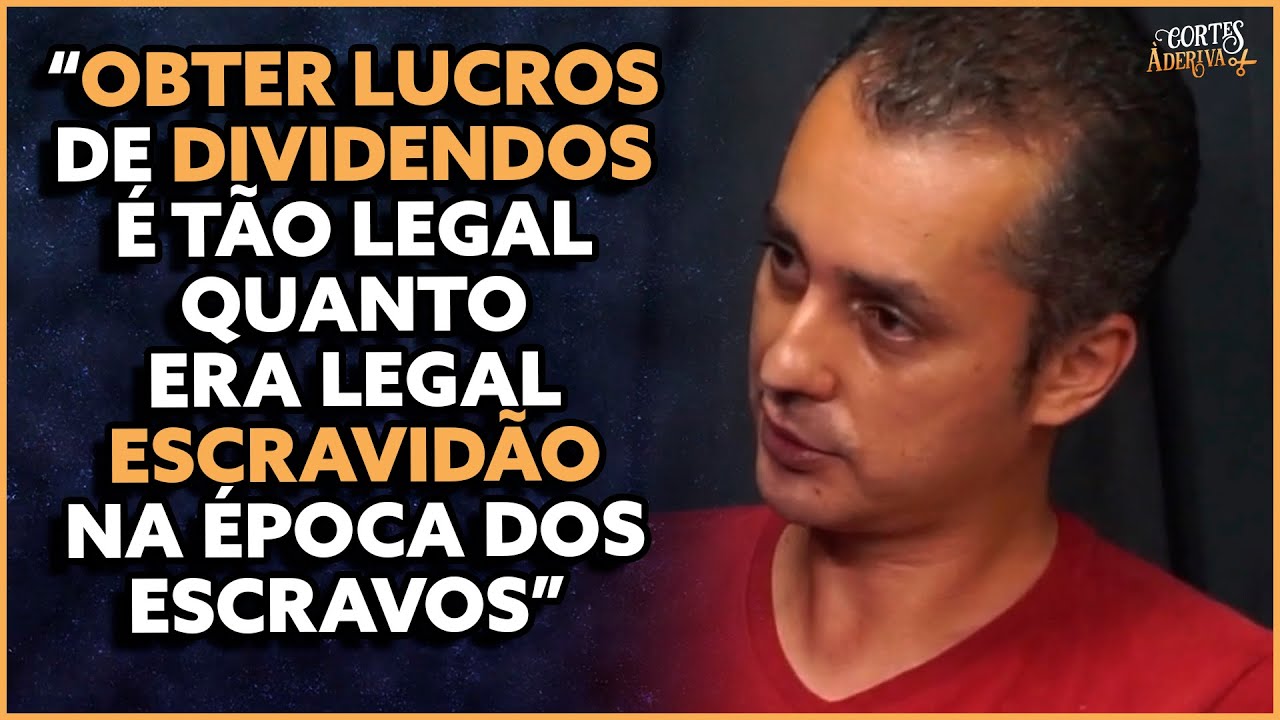 CONVIDADO EXPLICA PORQUE LUCROS DE DIVIDENDOS É ROUBO! | À Deriva Podcast