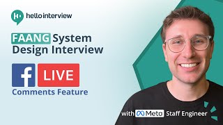 System Design Interview: Designing Live Comments with a Former Meta Staff Engineer thumbnail