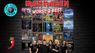Iron Maiden ALBUMS RANKED: Worst 2 Best