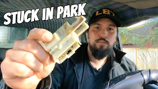 🚨 Stuck in Park? 99-07 Chevy/GMC Shifter Fix! ⏱️🔧