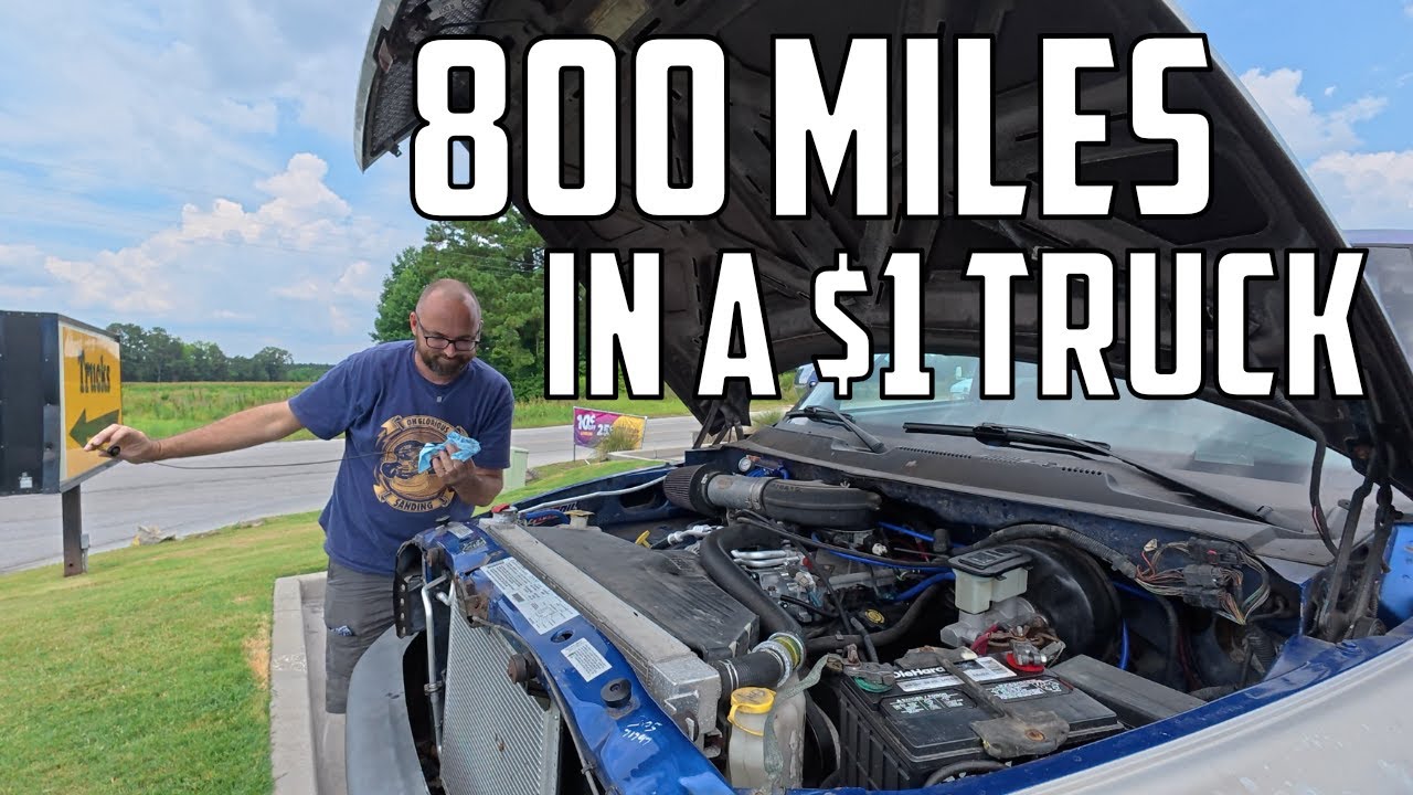 ⛵️ 800 miles in a 28-year-old $1 truck. Will we make it? Ep 637