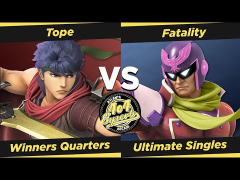 SSBU - 4o4 Smash Bowl - Tope (Ike) vs Fatality (Captain Falcon) - Winners Quarter-Final Level 3