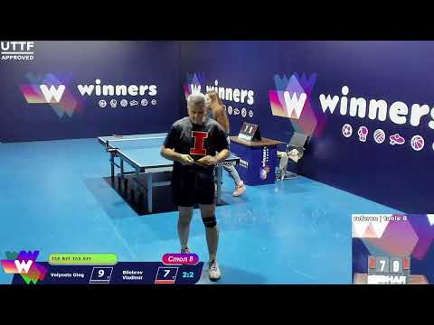 Volynets Oleg - Bilobrov Vladimir . WINners CUP Table Tennis 8 12.12.2020 14:15