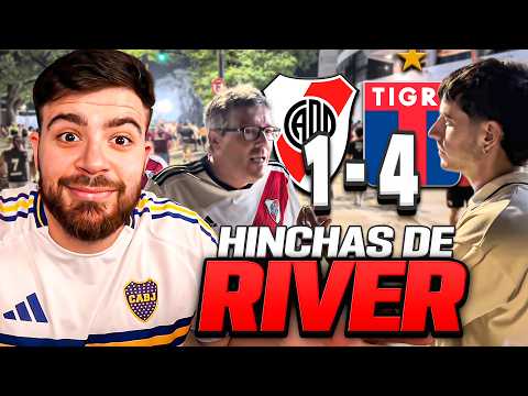 ¡HUMILLACIÓN HISTÓRICA! LA COBRA REACCIONA A LOS HINCHAS DE RIVER TRAS LA GOLEADA 1-4 FRENTE TIGRE