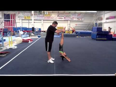 gymnastics roll coaching drills extension