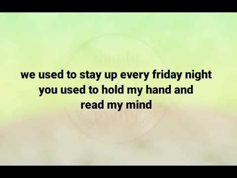 We used to - Heather Sommer & Richie Nuzz (lyrics)