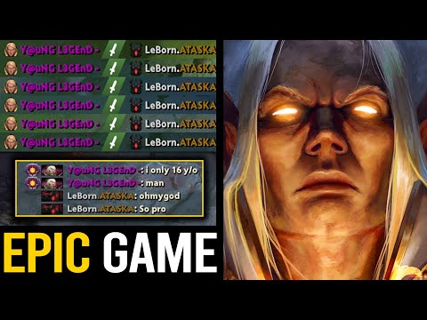 GENIUS INVOKER MASTER TIER INVOKER Quedi - EPIC 99% SUNSTRIKES | Dota 2 Invoker