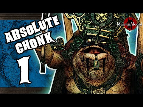 Actual Lizardman Mechanics with Lord Mazdamundi in Total War: Warhammer 3 - Hexoatl #1