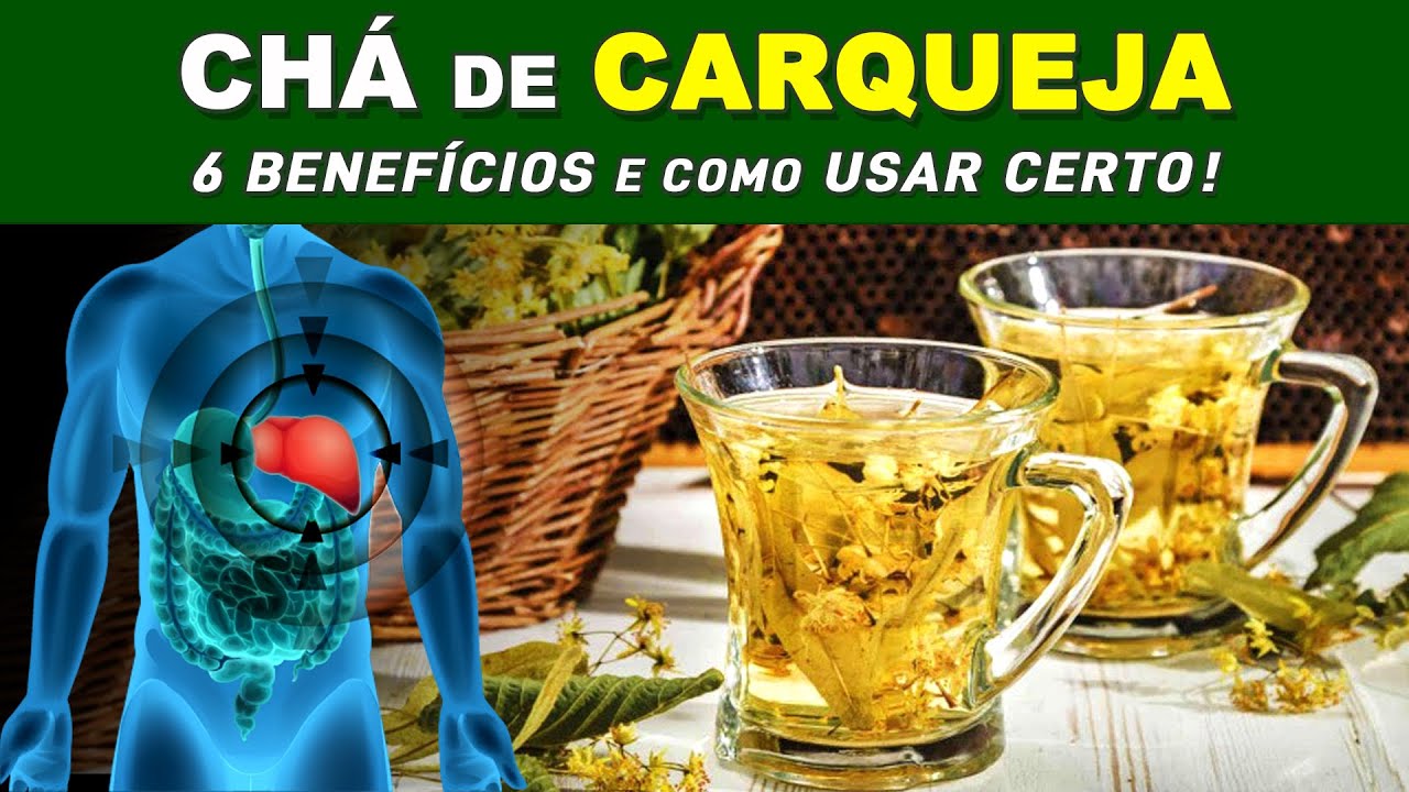 6 Benefícios do CHÁ DE CARQUEJA - Como Fazer e Tomar CERTO! (Fígado, Desinchar, Açúcar no Sangue,..)