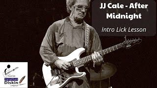 After Midnight Intro Lick - JJ Cale |GUITAR LESSON| How to play| Live Lesson| Tulsa|