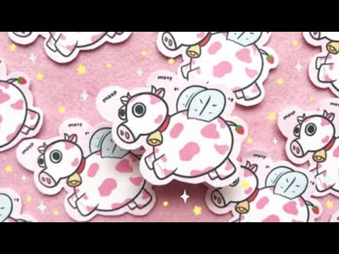 Attempting to Create Stickers✂️✨ | Dreamland Studio Vlog #5
