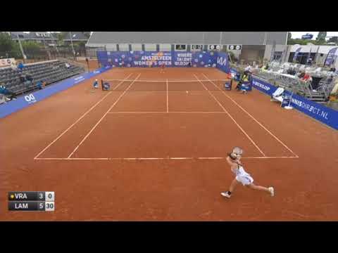 Anouck Vrancken Peeters v Suzan Lamens - W60 AMSTELVEEN (match incomplete)