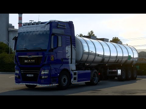 Ets2 1.40 MAN TGX 18.500  Calais (F) - Lille (F)   Promods 2.55