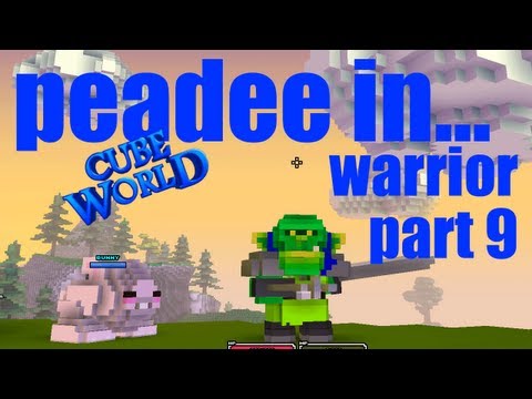 Cube World :: Warrior Gameplay Pt 9: Heading Home :: Peadee Games Let's Play Cube World Series